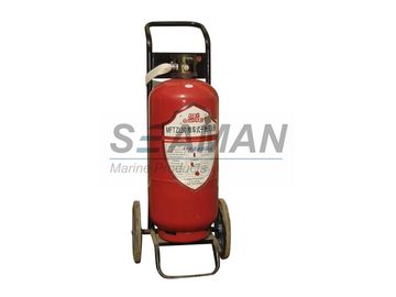 Wheel Marine Fire Extinguisher Trolly Dry Powder / CO2 Fire Extinguisher