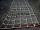 Marine Scrambling Net  Boat Safety Ladder With Wooden Spreaders PE / Nylon