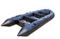 Hypalon Rescue Inflatable thuyền cao su Quân nhựa sườn thuyền nhôm Tầng