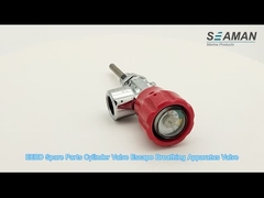 Van xi lanh khí SCBA áp suất cao Van đầu tiên có đồng hồ