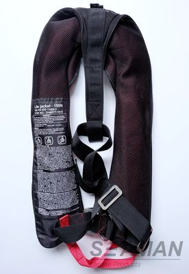 Áo phao bơm hơi ZHENHUA 150N ISO12402-3 Giấy chứng nhận CE của Lloyd's Register