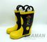 Steel Toe Fireman Ủng cao su Fire Fighter&amp;#39;S Thiết bị EN15090-2012 Giày An toàn
