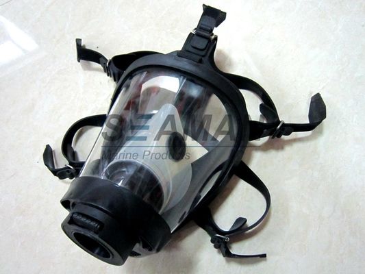 Silicone cao su trụ Full Mặt nạ Gas Mask Đối thở Apparatus